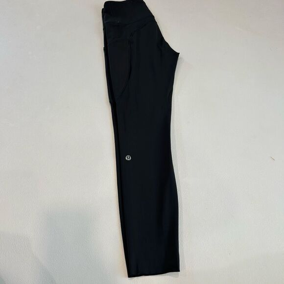 Lululemon Fast and Free High-Rise Tight 28” Black Size 6 | Nulux Running Legging - Picture 5 of 5